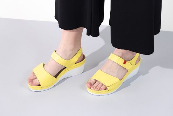 1080 Взуття жін.Leon_2020, Жовтий, 35 р.