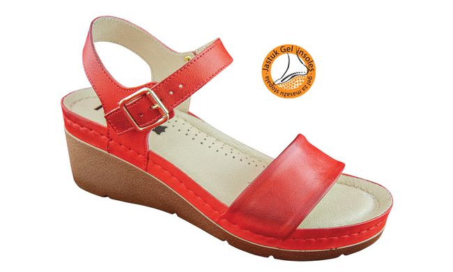 Босоножки LEON 1070 salmon, red, 37